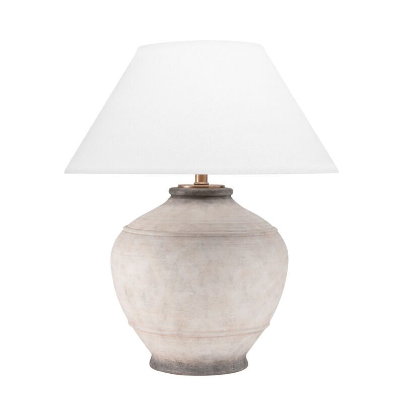 Hudson Valley Lighting Malta Table Lamp in Ash L1373-ASH