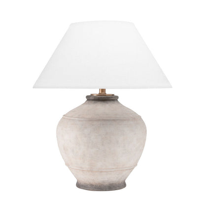 Hudson Valley Lighting Malta Table Lamp in Ash L1373-ASH