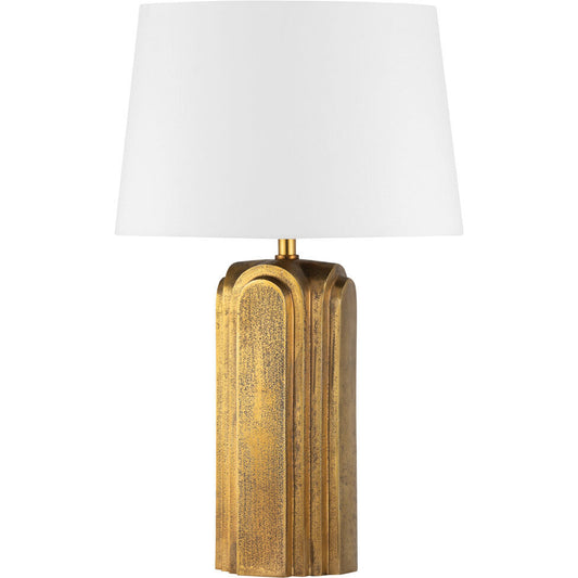 Hudson Valley Lighting Bergman Table Lamp in Aged Brass L1911-AGB