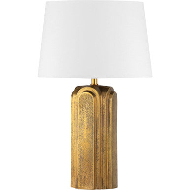 Hudson Valley Lighting Bergman Table Lamp in Aged Brass L1911-AGB