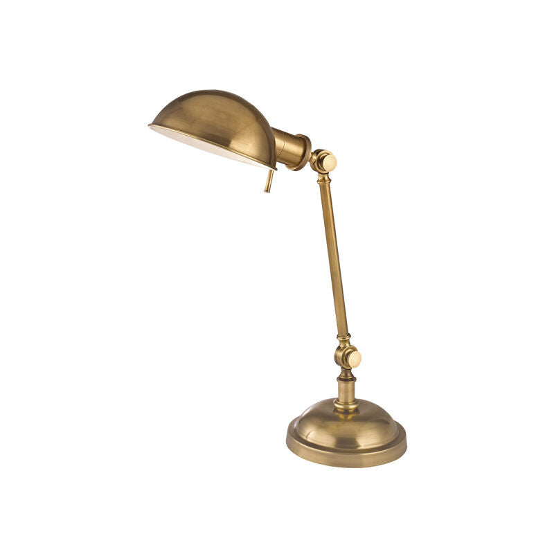 Hudson Valley Lighting Girard Table Lamp in Vintage Brass L433-VB