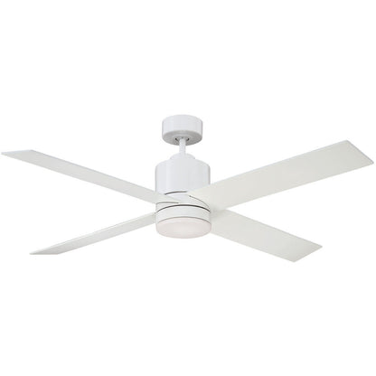 Meridian Lite Trends 52" LED Ceiling Fan in White M2015WH