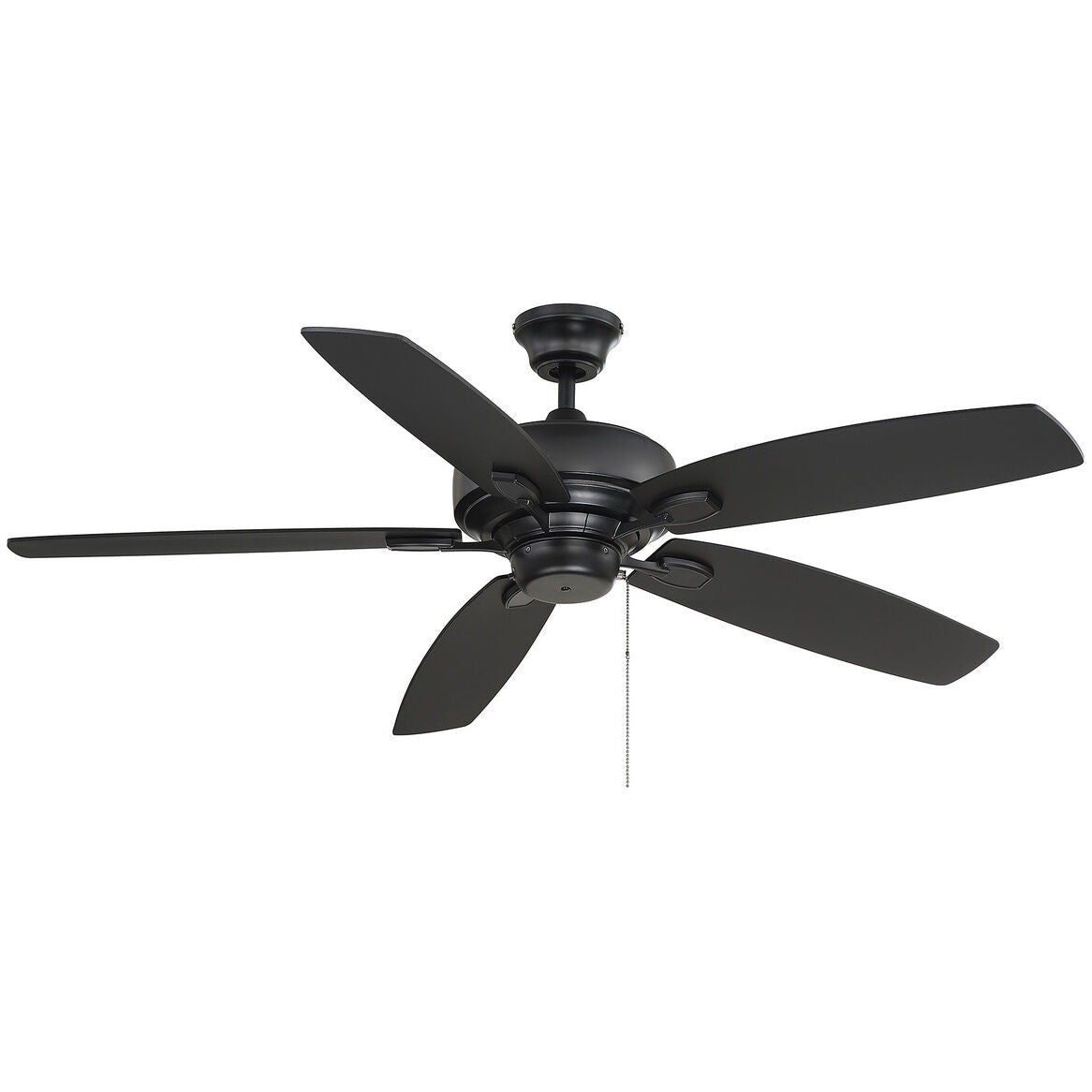 Meridian Lite Trends 52" Ceiling Fan in Matte Black M2016MBK