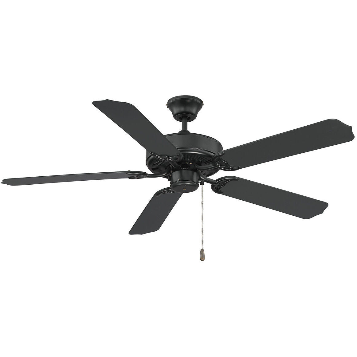 Meridian Lite Trends 52" Outdoor Ceiling Fan in Matte Black M2020MBK