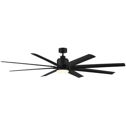 Meridian Lite Trends 72" LED Outdoor Ceiling Fan in Matte Black M2025MBK