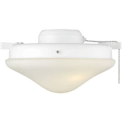 Meridian Lite Trends 2-Light Fan Light Kit in White M2027WH