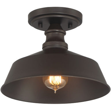 Meridian Lite Trends 1-Light Ceiling Light in Oil Rubbed Bronze M60068ORB