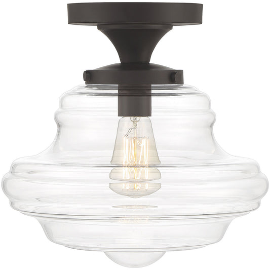 Meridian Lite Trends 1-Light Ceiling Light in Oil Rubbed Bronze M60069ORB