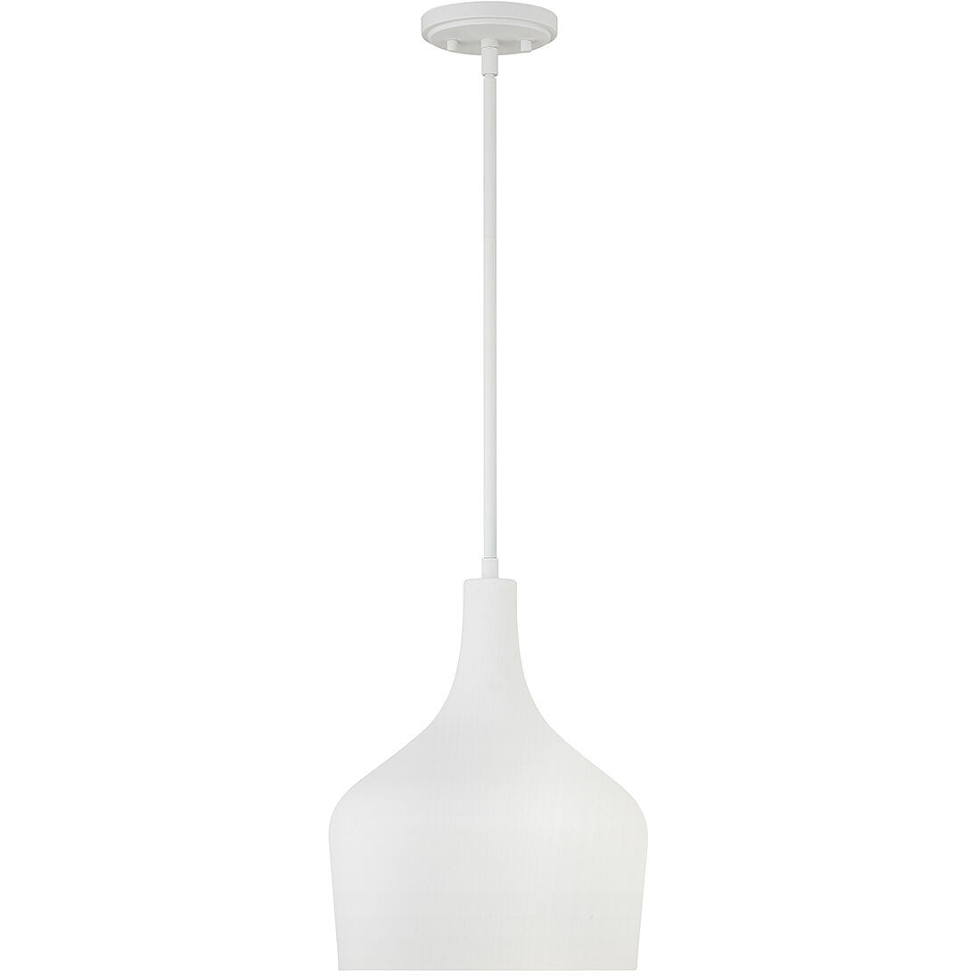 Meridian Lite Trends 1-Light Pendant in Bisque White M70020BQW