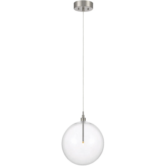 Meridian Lite Trends 1-Light Pendant in Brushed Nickel M70114BN