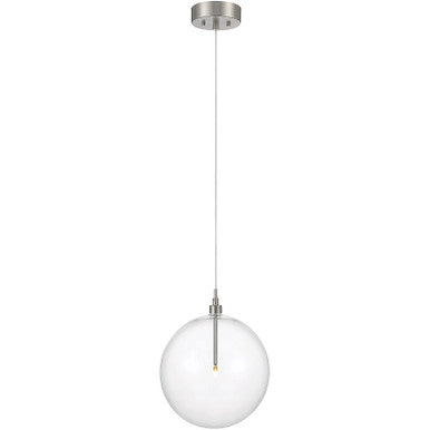 Meridian Lite Trends 1-Light Pendant in Brushed Nickel M70114BN