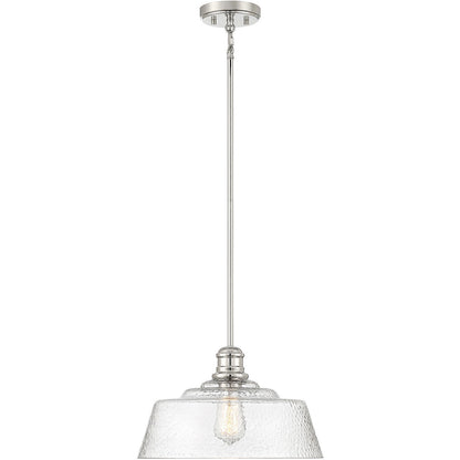 Meridian Lite Trends 1-Light Pendant in Polished Nickel M7023PN