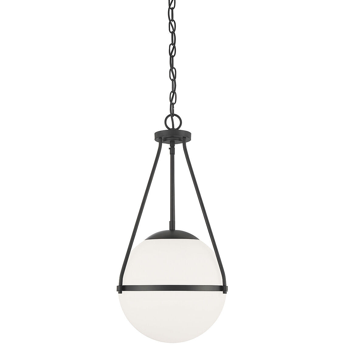 Meridian Lite Trends 1-Light Pendant in Matte Black M7025MBK