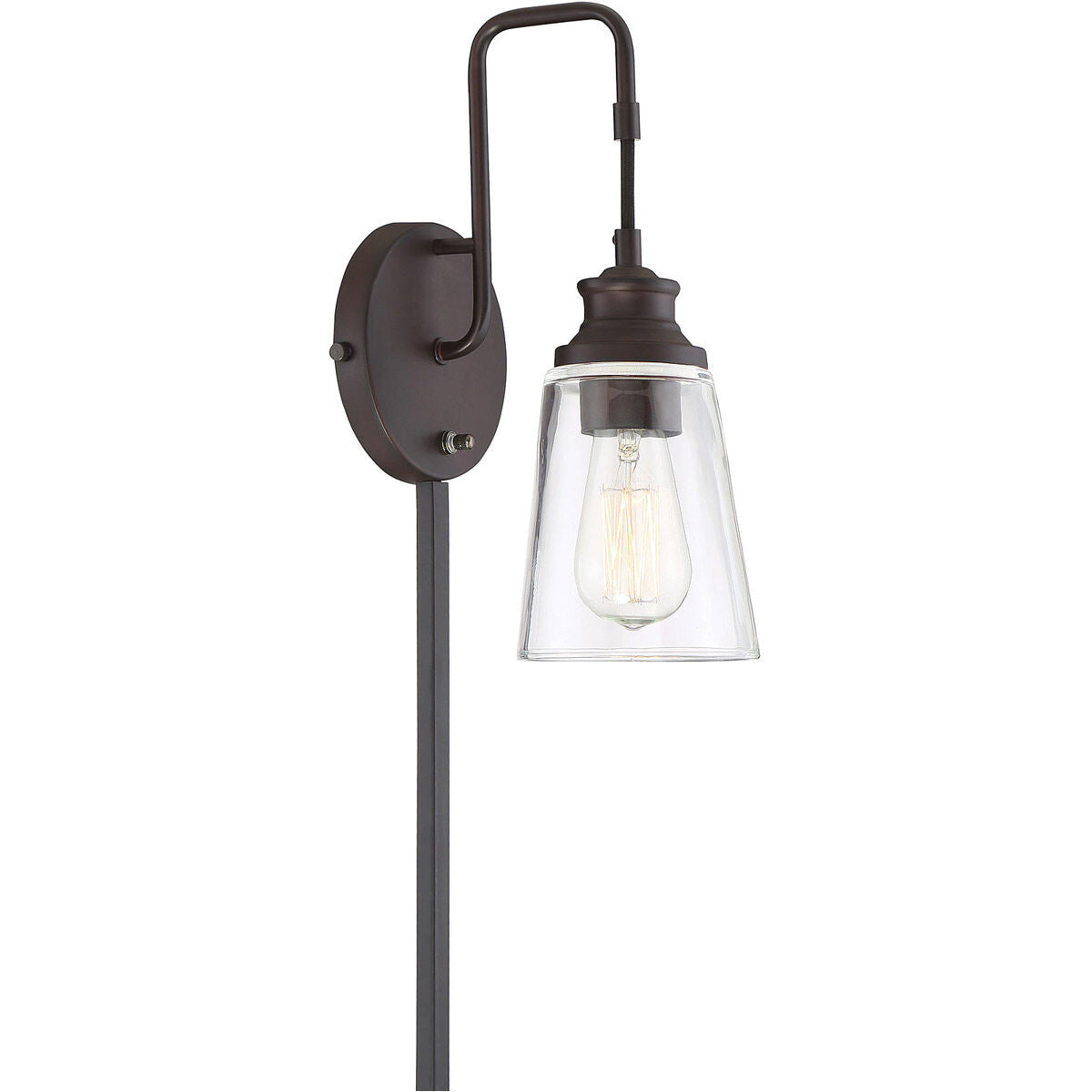 Meridian Lite Trends 1-Light Adjustable Wall Sconce in Oil Rubbed Bronze M90053ORB