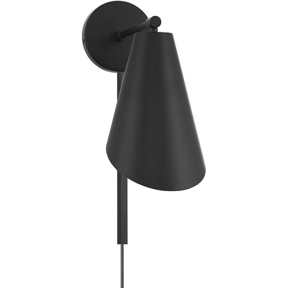 Meridian Lite Trends 1-Light Wall Sconce in Matte Black M90097MBK