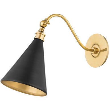 Hudson Valley Lighting Osterley Wall Sconce in Aged/antique Distressed Bronze MDS1300-ADB