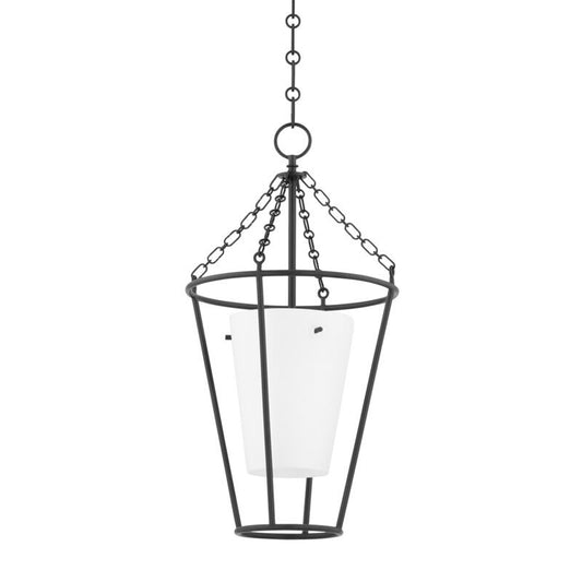 Hudson Valley Lighting Worchester Lantern in Aged Iron MDS210-AI