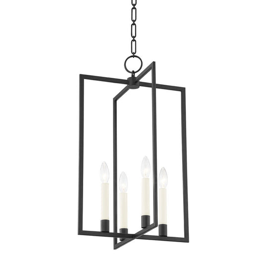 Hudson Valley Lighting Middleborough Lantern in Aged Iron MDS421-AI