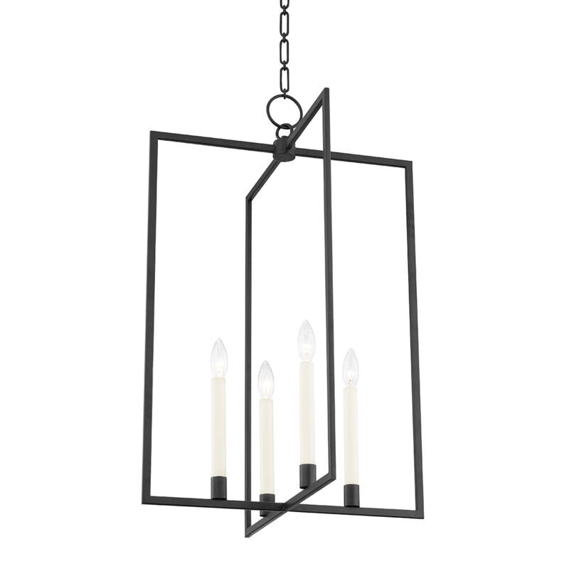 Hudson Valley Lighting Middleborough Lantern in Aged Iron MDS422-AI