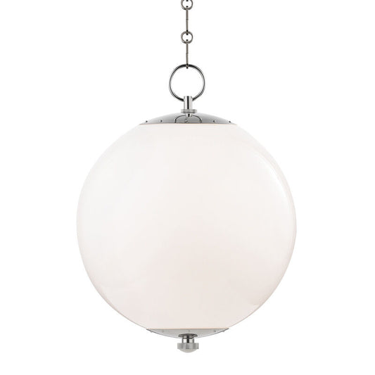 Hudson Valley Lighting Sphere No.1 Pendant in Polished Nickel MDS701-PN