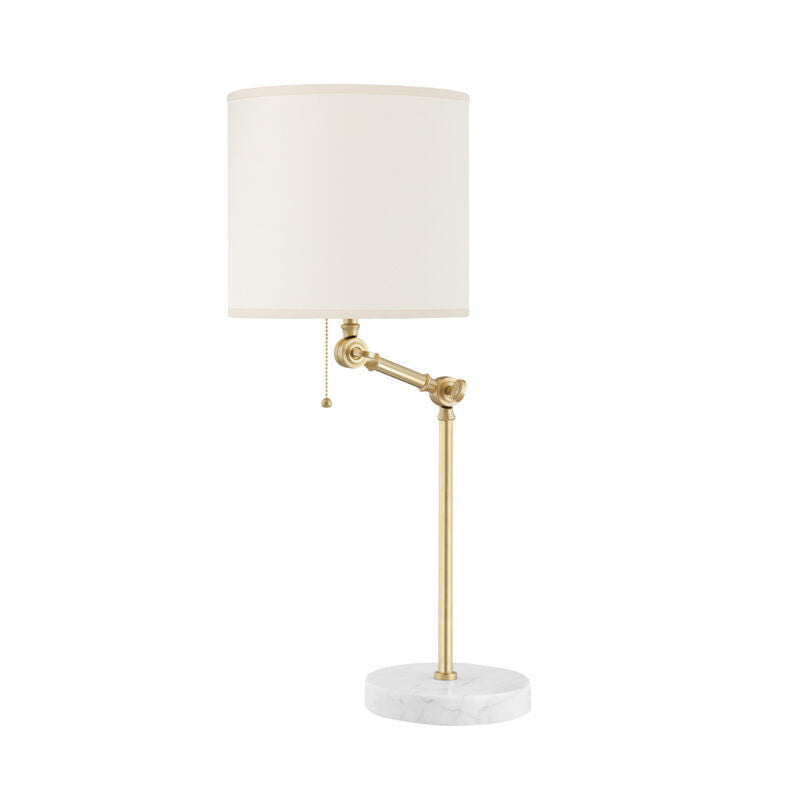 Hudson Valley Lighting Essex Table Lamp in Aged Brass MDSL150-AGB