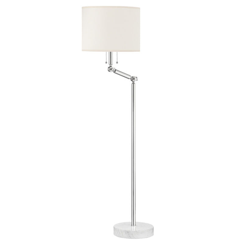 Hudson Valley Lighting Essex Floor Lamp in Polished Nickel MDSL151-PN