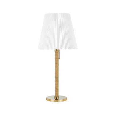 Hudson Valley Lighting Dorset Table Lamp in Aged Brass MDSL513-AGB