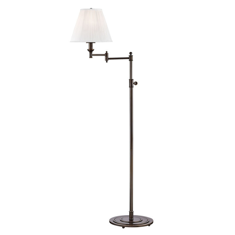 Hudson Valley Lighting Signature No.1 Floor Lamp in Distressed Bronze MDSL601-DB