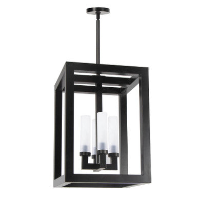 Regina Andrew Coastal Living Montecito Outdoor Lantern Large in Black By Regina Andrew 17-1009