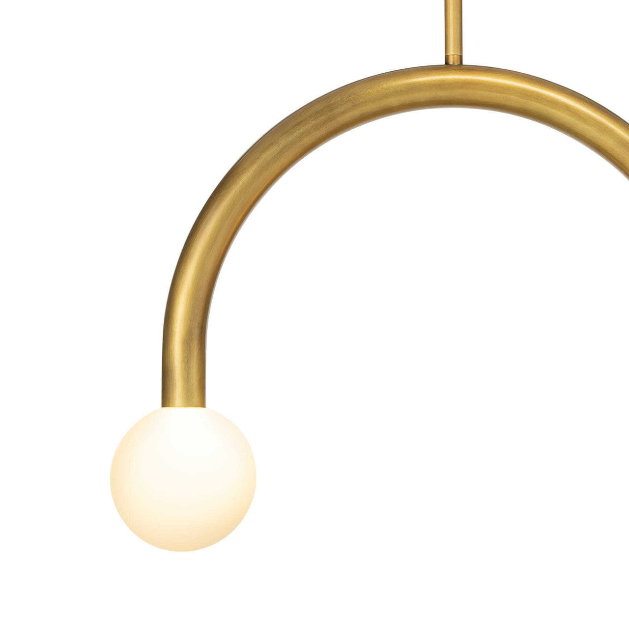 Regina Andrew Happy Pendant Chandelier Small in Natural Brass 16-1318NB