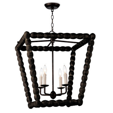 Regina Andrew Coastal Living Perennial Lantern (Ebony) Designed By Regina Andrew 16-1254EB