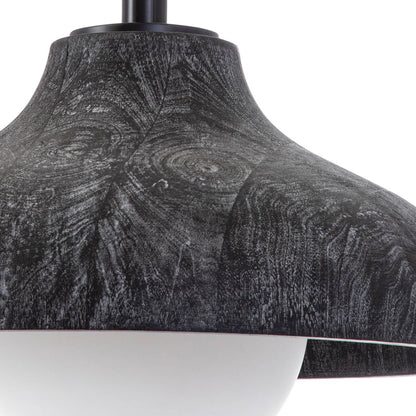 Regina Andrew Coastal Living Surfside Wood Pendant Chandelier in Ebony By Regina Andrew 16-1349EB