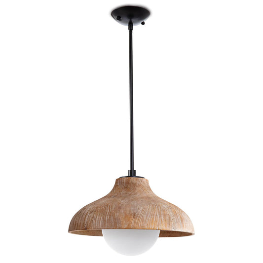 Coastal Living Surfside Wood Pendant (Natural) 16-1349NAT