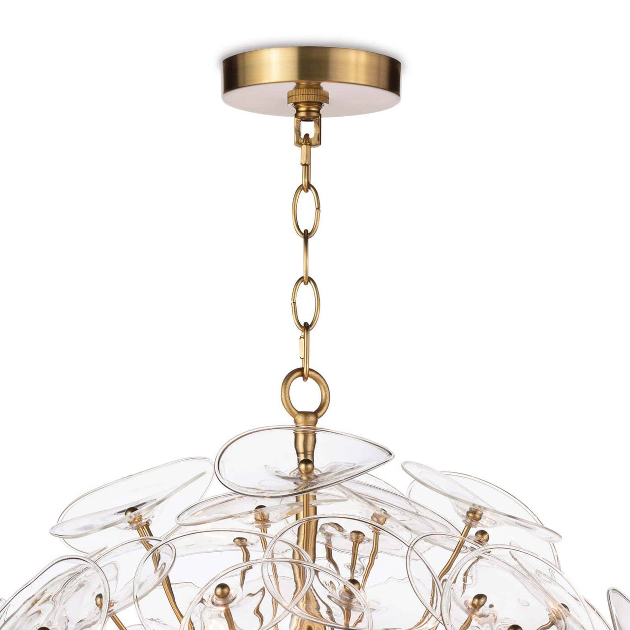 Regina Andrew Poppy Glass Pendant Chandelier Small 16-1243CLR