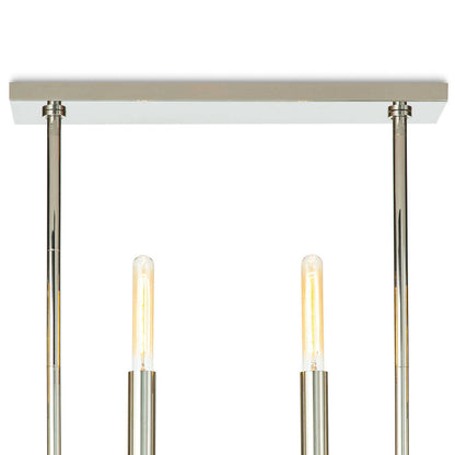 Regina Andrew Wolfe Linear Chandelier in Polished Nickel 16-1312PN