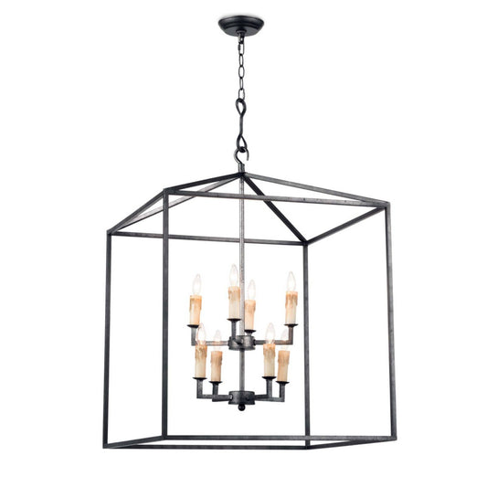 Southern Living Cape Lantern (Blackened Iron) 16-1132BI