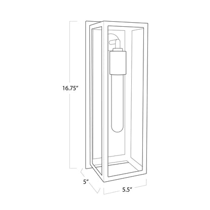 Regina Andrew Sydney Outdoor Sconce By 17-1012BLK