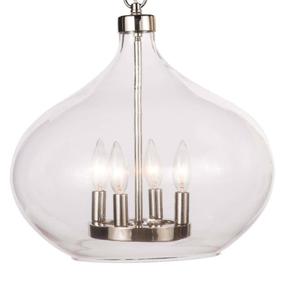 Regina Andrew Coastal Living Dover Pendant (Polished Nickel) Designed By Regina Andrew 16-1207PN