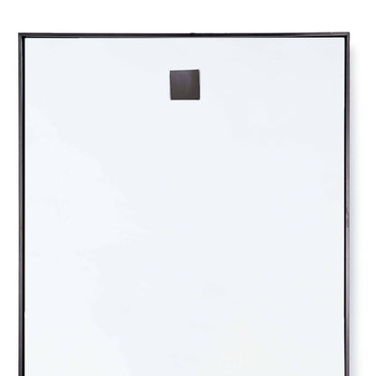 Regina Andrew Hanging Rectangle Mirror in Steel 21-1046STL