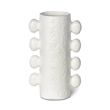 Regina Andrew Sanya Metal Vase Large (White) 20-1449WT