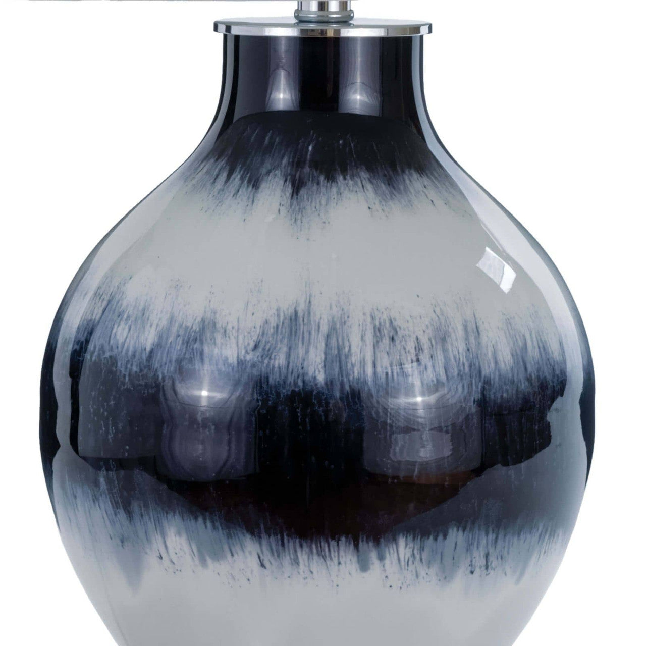 Regina Andrew Coastal Living Indigo Glass Table Lamp Designed By Regina Andrew 13-1168