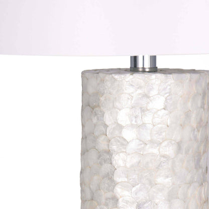 Regina Andrew Scalloped Capiz Table Lamp 13-1080