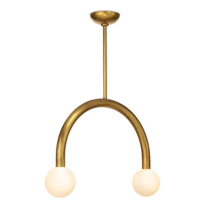 Regina Andrew Happy Pendant Chandelier Small in Natural Brass 16-1318NB