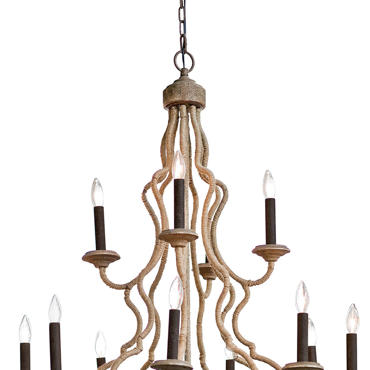 Regina Andrew Coastal Living Jute Chandelier Designed By Regina Andrew 16-1024