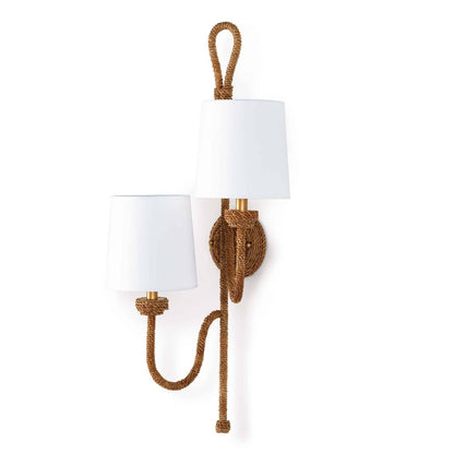 Regina Andrew Coastal Living Bimini Sconce Double Designed By Regina Andrew 15-1125