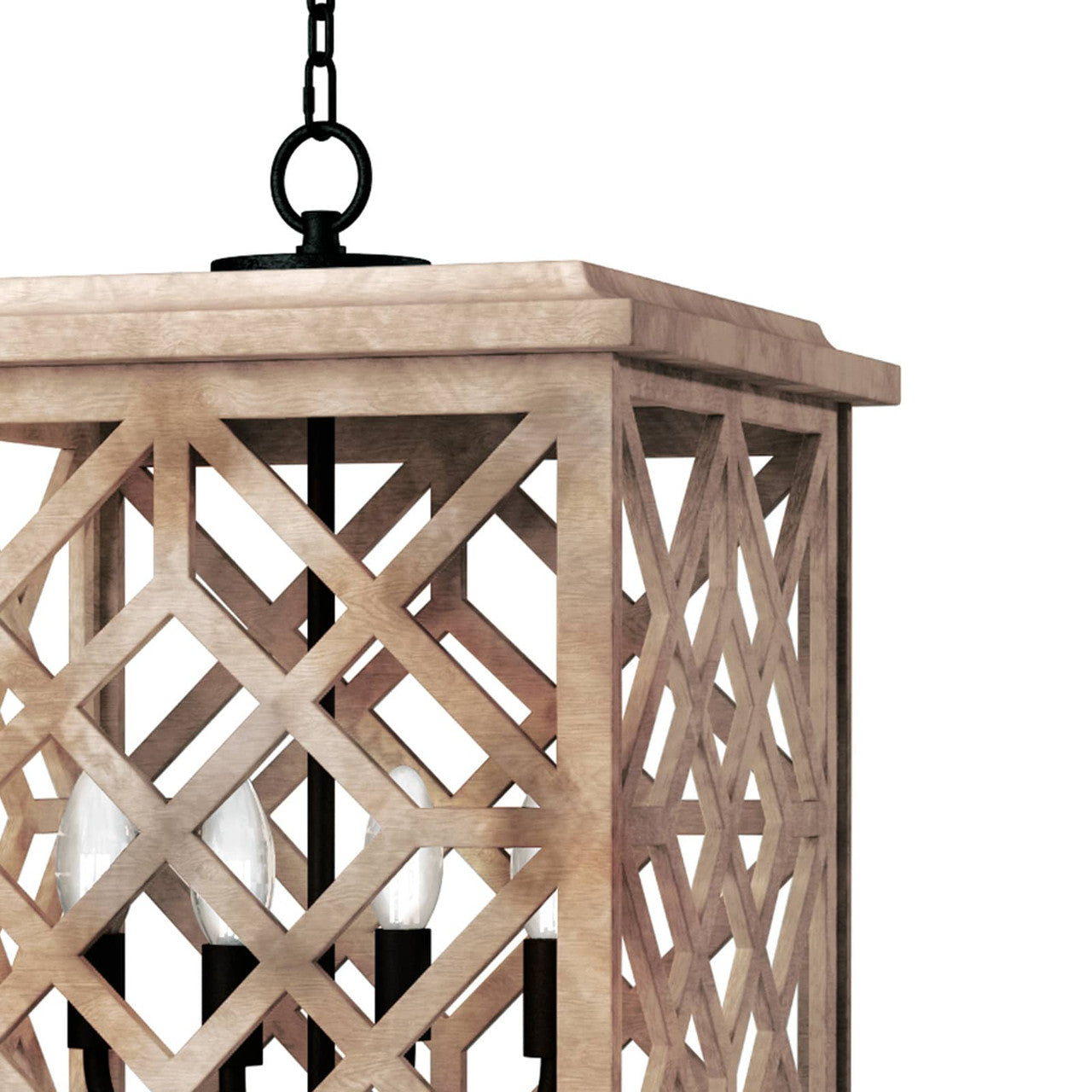 Regina Andrew Coastal Living Chatham Wood Lantern in Natural By Regina Andrew 16-1364NAT