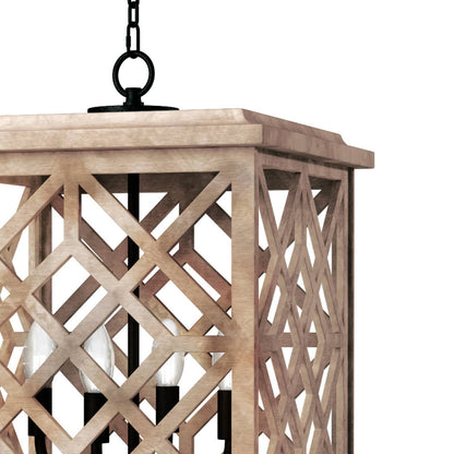 Regina Andrew Coastal Living Chatham Wood Lantern in Natural By Regina Andrew 16-1364NAT