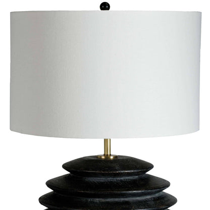 Regina Andrew Coastal Living Accordion Table Lamp Round (Ebony) Designed By Regina Andrew 13-1209EB