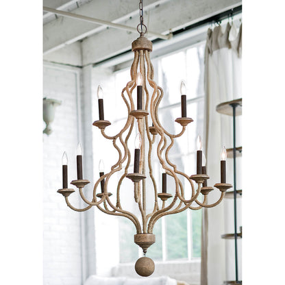 Regina Andrew Coastal Living Jute Chandelier Designed By Regina Andrew 16-1024