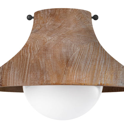 Regina Andrew Coastal Living Surfside Wood Flush Mount in Natural By Regina Andrew 16-1347NAT